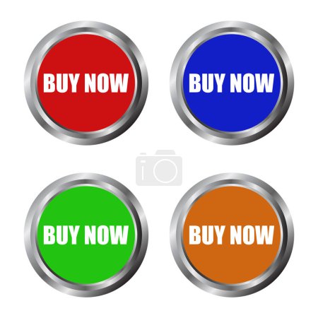 Ilustración de Comprar ahora botón. Comprar ahora botón. comprar ahora signo. Comprar ahora botón. - Imagen libre de derechos