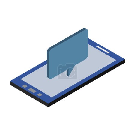 Ilustración de Voz burbuja icono vector ilustración fondo para su diseño de aplicaciones web y móvil, logotipo de flecha - Imagen libre de derechos