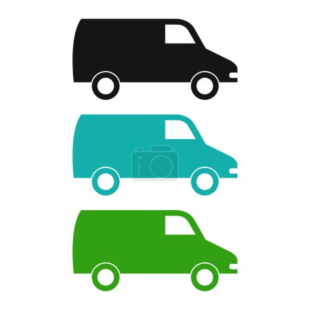 Illustration for Car icon, vector illustration - Royalty Free Image