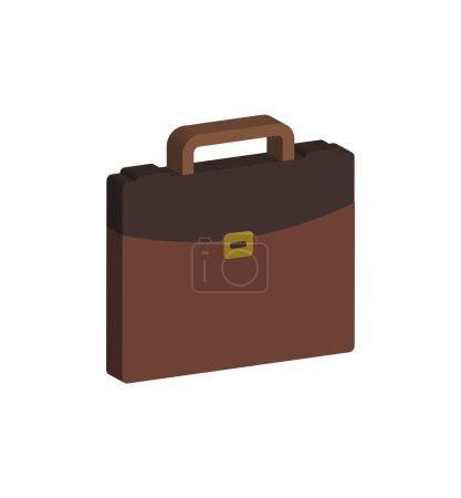 Illustration for Isolated briefcase icon vector illustration graphic design - Royalty Free Image