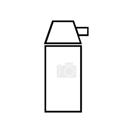 Ilustración de Agua puede icono vector ilustración - Imagen libre de derechos