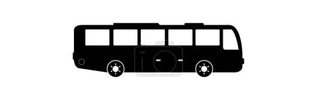 Ilustración de Icono de bus vector ilustración - Imagen libre de derechos