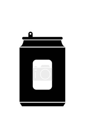 Illustration for Milk Can Icon Symbol. Isolated Jug In Trendy Style. - Royalty Free Image