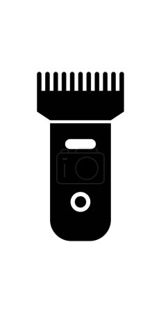Illustration for Shaving machine icon vector illustration - Royalty Free Image
