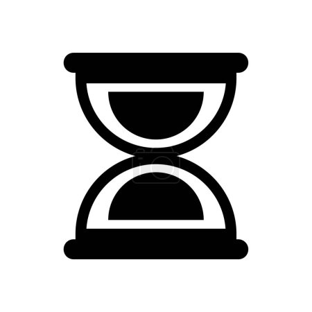 Illustration for Hourglass icon, vector illustration - Royalty Free Image