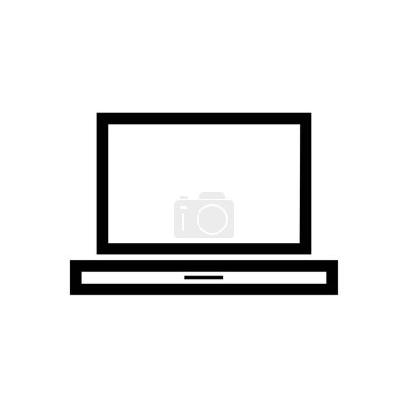 Illustration for Computer icon vector illustration - Royalty Free Image