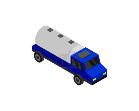 Illustration for Isometric vector icon of car. vector illustration. - Royalty Free Image