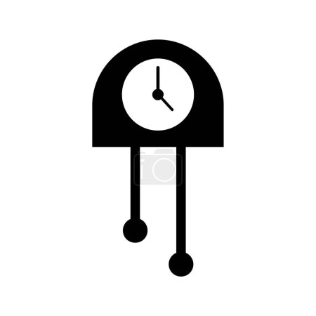 Ilustración de Ilustración vectorial del icono del reloj - Imagen libre de derechos