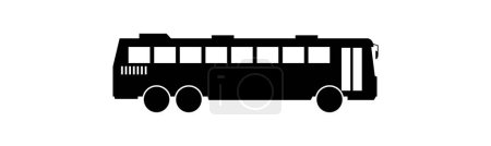 Illustration for Trolleybus vector icon on white background - Royalty Free Image