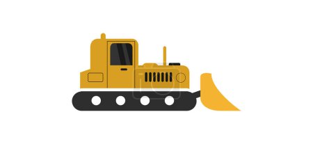 Illustration for Excavmachine icon vector isolated on white background for your web and mobile app design, excavator logo concept - Royalty Free Image