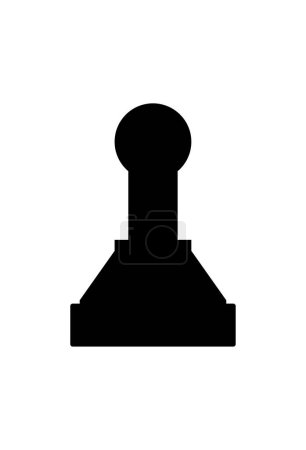 Illustration for Coffee tamp icon, vector simple design - Royalty Free Image