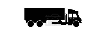 Illustration for Truck icon vector illustration design logo - Royalty Free Image