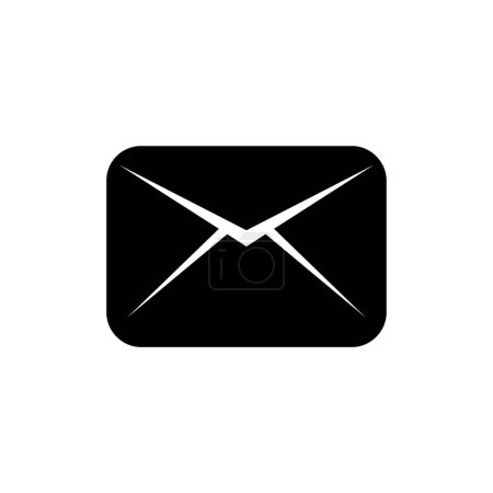 Téléchargez les illustrations : Mail enveloppe icône vectoriel design - en licence libre de droit