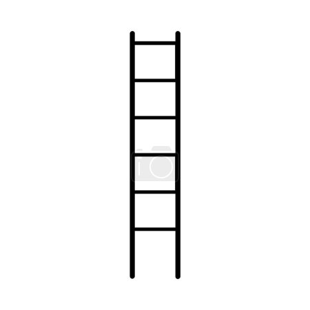 Illustration for Ladder icon vector illustration - Royalty Free Image