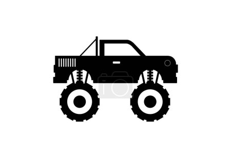 Illustration for Car icon. cartoon of car vector icon for web design isolated on white background - Royalty Free Image