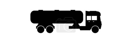 Illustration for Vector illustration of a truck - Royalty Free Image