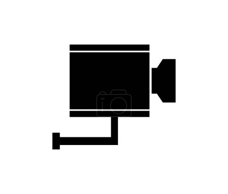 Illustration for Isolated cctv camera design vector illustration - Royalty Free Image