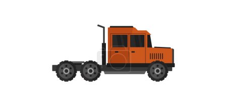 Téléchargez les illustrations : Illustration vectorielle de camion moderne - en licence libre de droit