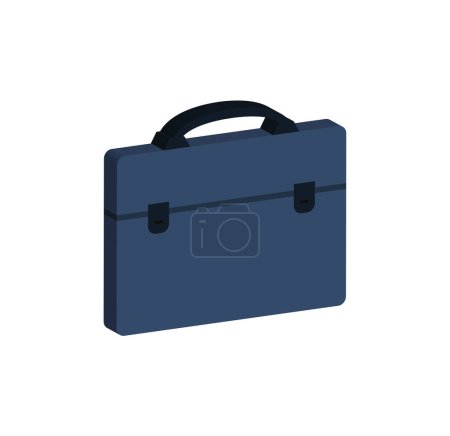 Illustration for Briefcase isolated on a white background - Royalty Free Image