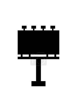 Ilustración de Cartel icono símbolo de signo vectorial aislado - Imagen libre de derechos