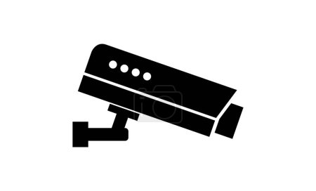 Illustration for Cctv security camera icon vector illustration design - Royalty Free Image