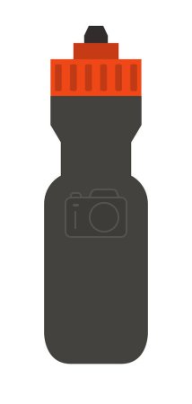 Illustration for Sport bottle isolated icon vector illustration design - Royalty Free Image
