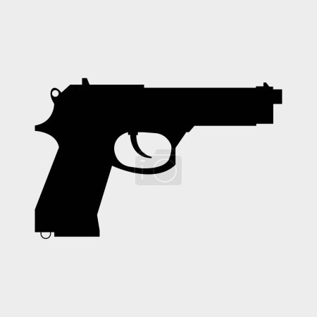 Illustration for Gun icon vector. isolated illustration symbol for your web and mobile app - Royalty Free Image