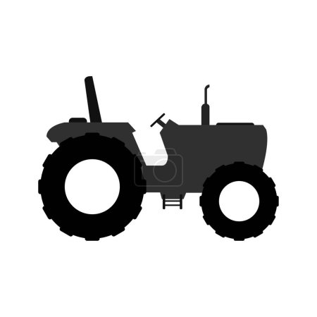 Illustration for Tractor icon vector illustration - Royalty Free Image