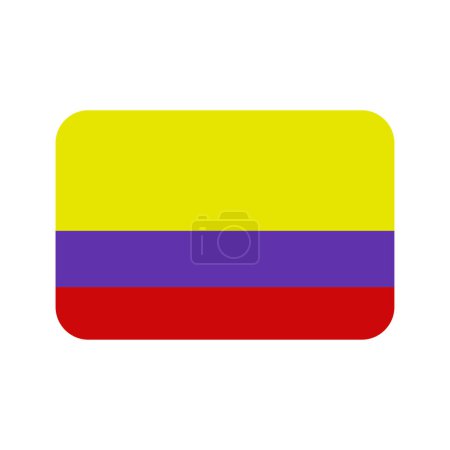 Bandera venezuela, colores oficiales de proporción.