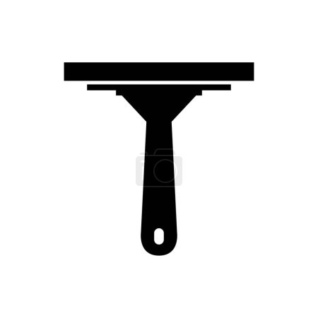 Illustration for Vector squeegee icon isolated on white background - Royalty Free Image