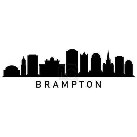 vector logo design of the city of brampton