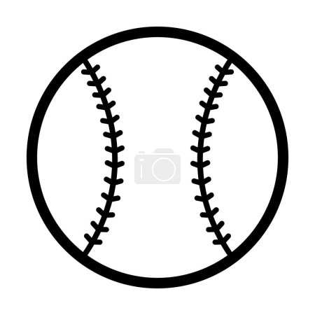 Ilustración de Icono de bola de deporte vector ilustración - Imagen libre de derechos