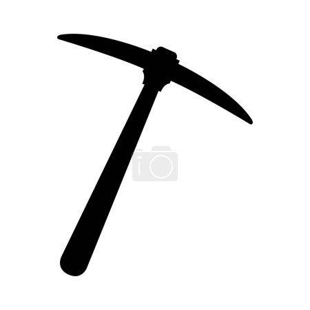 Illustration for Pickaxe vector icon sign icon vector logo for personal and commercial use.. - Royalty Free Image