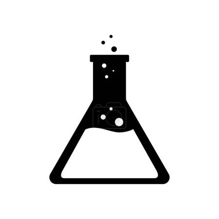Illustration for Laboratory flask icon vector illustration design - Royalty Free Image