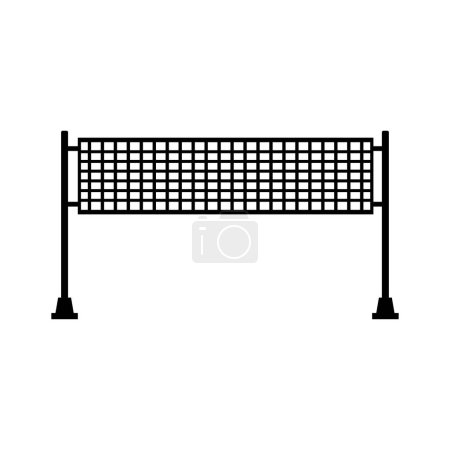 Illustration for Tennis court icon, simple vector illustration - Royalty Free Image