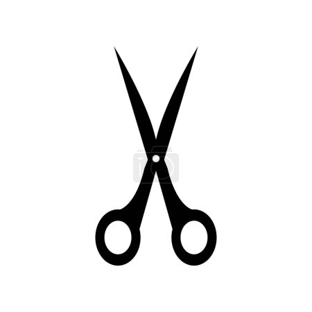 Illustration for Scissors icon vector. flat icon symbol. - Royalty Free Image