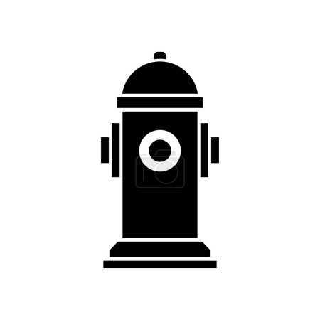 Ilustración de Icono de hidrante en estilo plano. ilustración vectorial. - Imagen libre de derechos