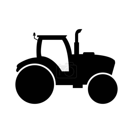 Ilustración de Tractor icono vector ilustración - Imagen libre de derechos