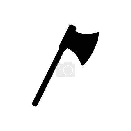 Illustration for Axe icon on white background - Royalty Free Image