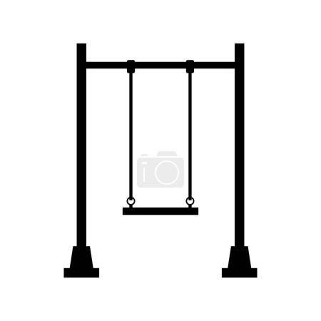 Illustration for Vector illustration of Swing icon - Royalty Free Image