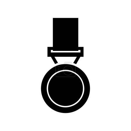 Illustration for Medal vector flat color icon - Royalty Free Image