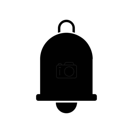 Illustration for Bell icon illustration design template - Royalty Free Image