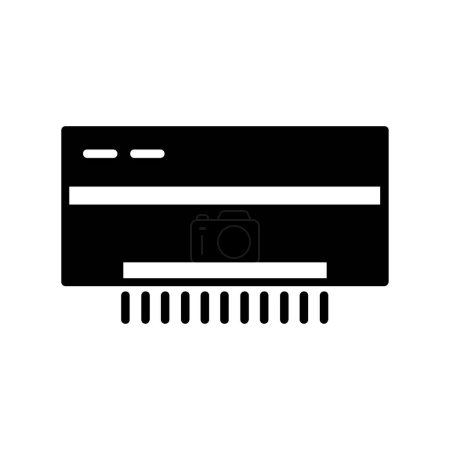Illustration for Air conditioner icon, vector illustration - Royalty Free Image