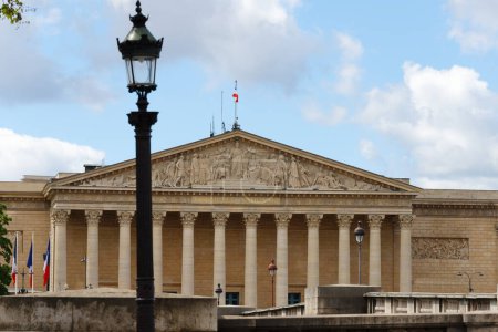Téléchargez les photos : L'Assemblée nationale française-Palais Bourbon Chambre basse du Parlement, Paris, France. - en image libre de droit