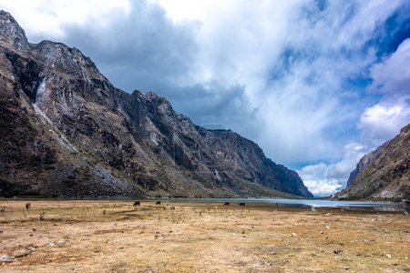 Parque Nacional Huascaran en Yungay, Perú. 