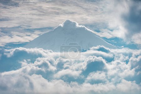 Photo for Chimborazo volcano, the highest mountain in Ecuador. - Royalty Free Image
