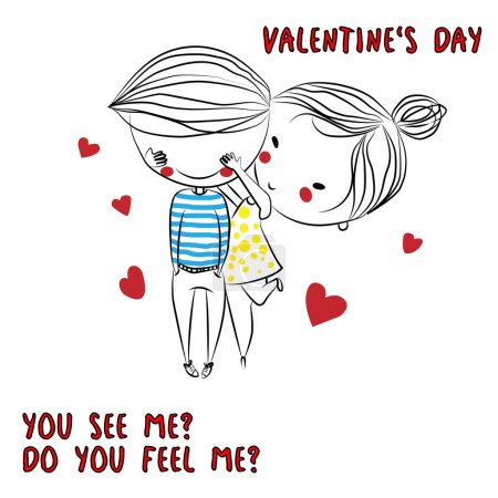 Téléchargez les photos : Valentine's day sincerely lovers day - en image libre de droit