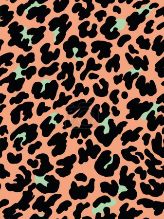 Illustration for ANIMAL SPORTY SKIN SEAMLESS PATTERN ALL OVER PRINT VECTOR - Royalty Free Image
