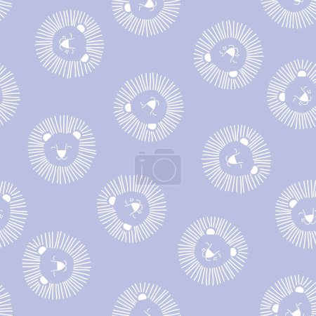 Illustration for SEAMLESS PATTERN IN EDITABLE VECTOR FILE - Royalty Free Image