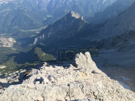 Photo for Amazing limestone beautiful mountain landscape in totes gebirge in austria - Royalty Free Image